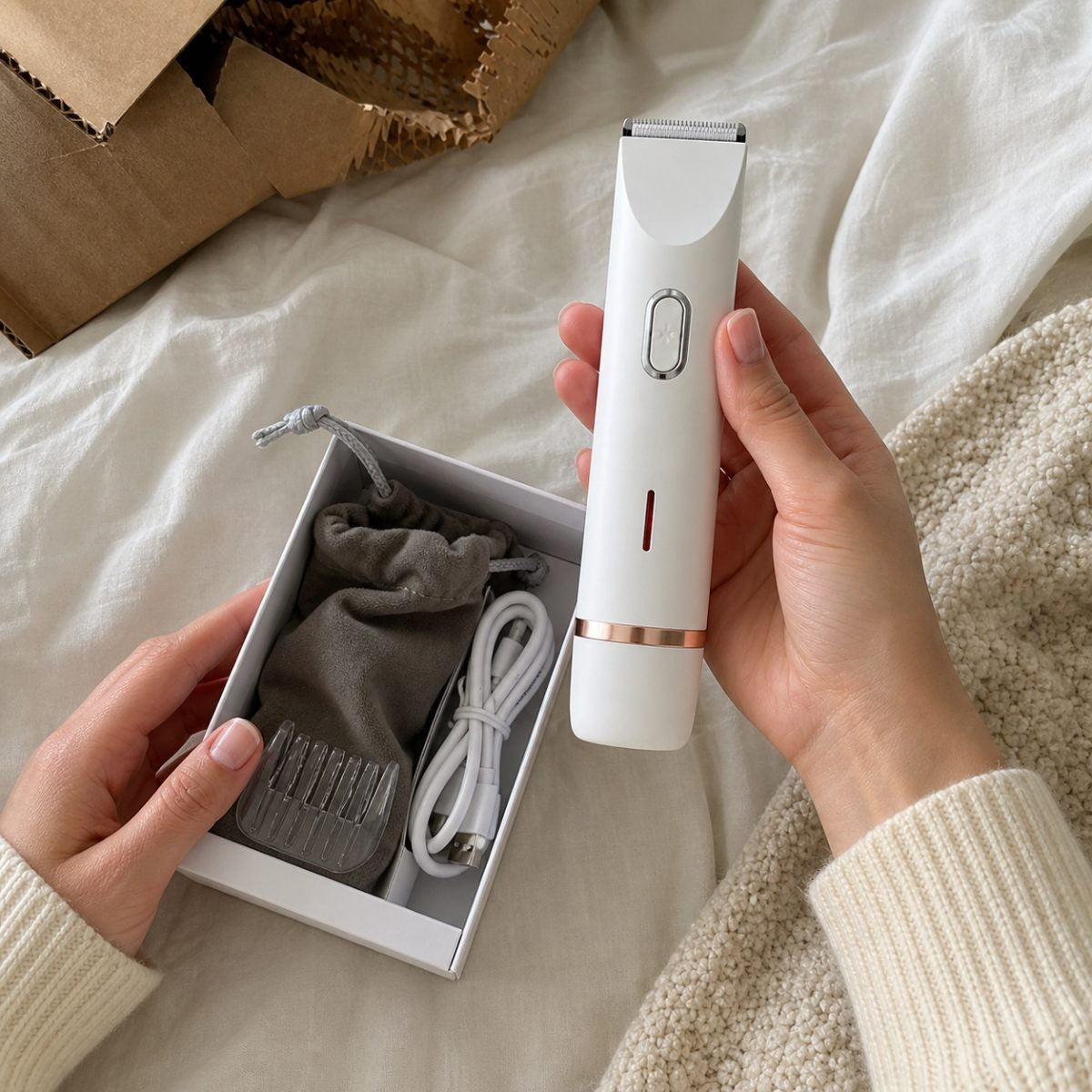 The 2-in-1 Body Shaver