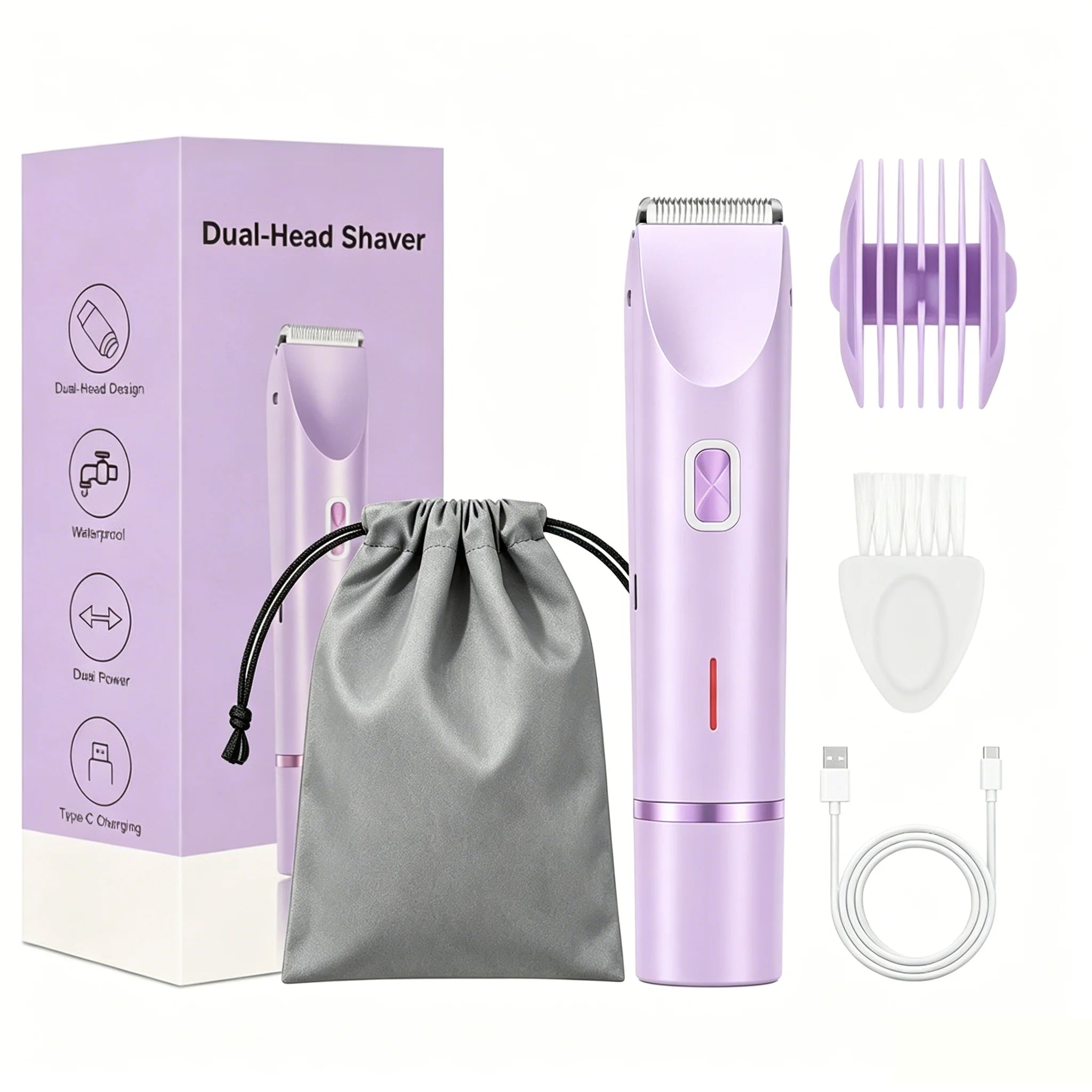 The 2-in-1 Body Shaver